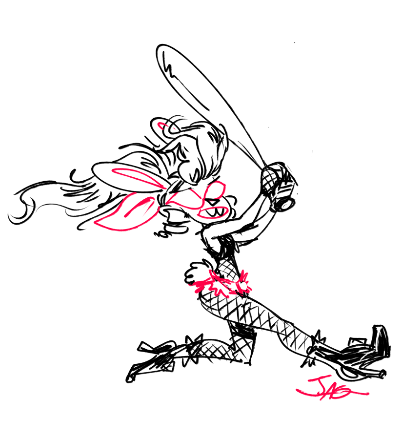 She's comin'